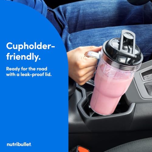 nutribullet Personal Blender, 700W, 21 oz Tumbler Cup, 18 oz Cup, NB30150 - Image 6