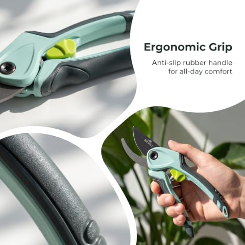 2-Pack Garden Versatile Professional Garden Pruning Shears Scissors
