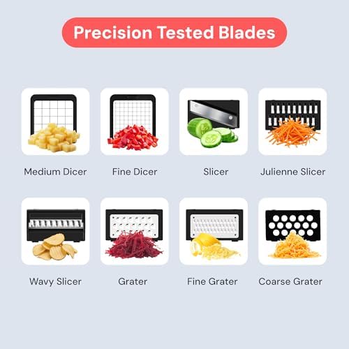 Fullstar Pro XL Vegetable Chopper & Mandoline Slicer, 11-in-1 Kitchen Tool - Image 4