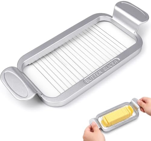 Large Butter Cutter, Heavy-Duty Banana Slicer with Stainless Steel Wires by Unknown