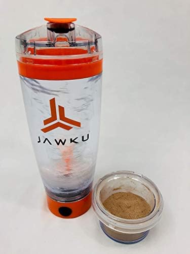 POWER SHAKER BOTTLE NOW WITH DRY STORAGE CONTAINER // A Powerful 11,000 RPM Mixer and Built-In Charger for Your Devices / 600ml (20oz.) BPA Free / *NEW* DRY STORAGE CONTAINER