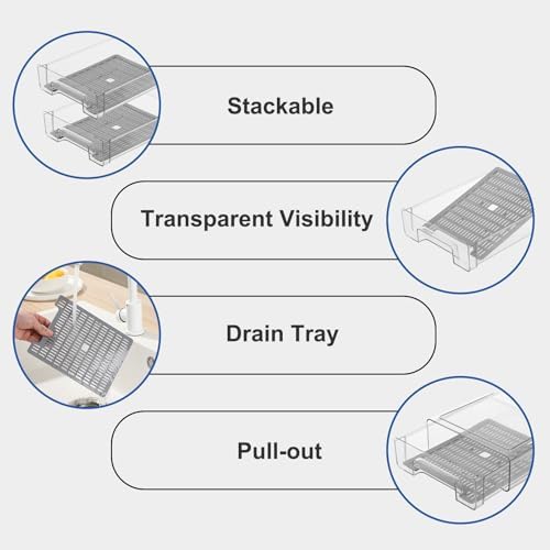 Refrigerator Organizers and Storage Drawers (Complete Set)