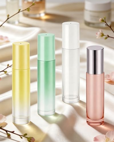 Roller Bottles for Essential Oils - 4 Pack 10ml Glass Roll on Bottles - Image 7