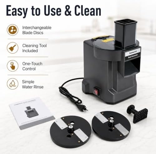 3 in 1 Electric Vegetable Chopper, Multifunctional Vegetable Chopper Food Processor Vegetable Chopper Dicer Slicer Cutter Automatic Cutter for Onion, Suitable for Commercial and Home Use - Image 6