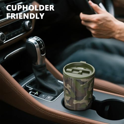 TILUCK 20 oz Insulated Coffee Tumbler with BPA-Free Lid - Image 4