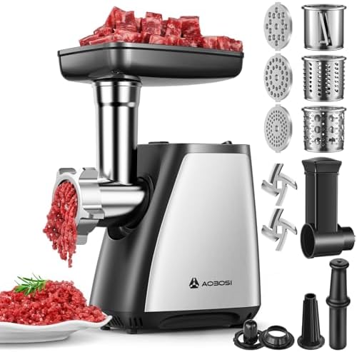 Meat Grinder, 4-In-1 Meat Grinder Electric [2800W Max]