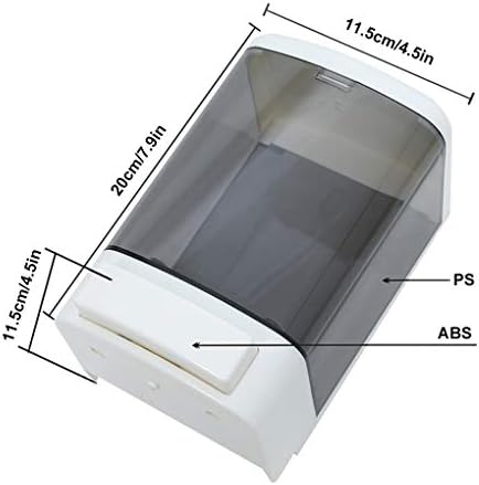Manual Soap Dispenser Kitchen Bathroom Wall Mounted Commercial Soap Dispenser for Liquid Containers Shampoo Gel Chamber Plastic - (33.8 oz) 1000ml