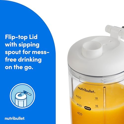 nutribullet Flex Portable Blender NBPB50200AW, Matte White - Image 5
