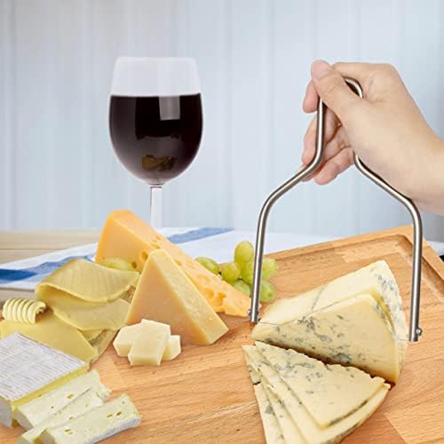 Stainless Steel Cheese Slicer & Cutter - 2PCS Set for Block Cheese & Butter - Image 5