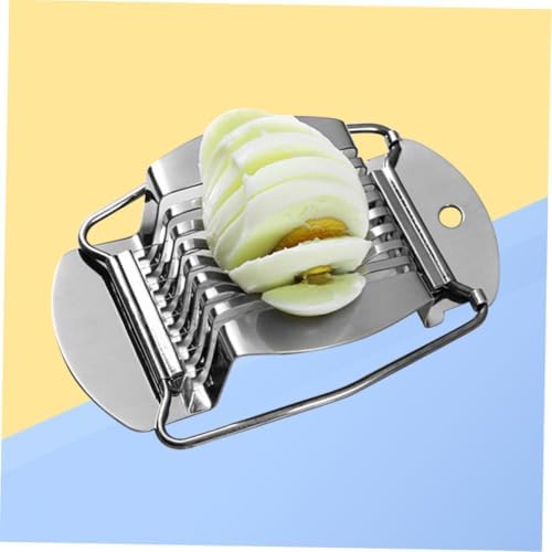 3pcs Stainless Steel Egg Slicer Wire Cutter for Hard Boiled Eggs - Fruits Strawberry Tomato Dicer Portable for Home Kitchen Multipurpose - Image 4