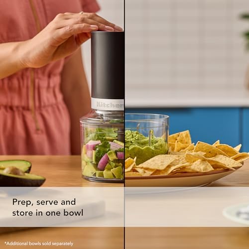 KitchenAid Go Cordless Top Down Chopper, battery sold separately, KTCR350 - Image 4