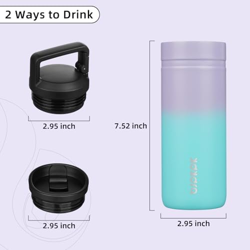 BJPKPK 20 oz Insulated Travel Water Bottle, Coffee Tumbler Stainless Steel - Image 4