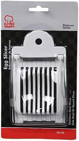 Chef Craft, Stainless Steel Basic Plastic Egg Slicer, 7 Inch - Image 2