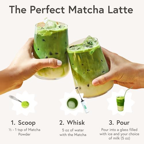 MatchaBar High-Speed Electric Milk Frother USB Rechargeable Whisk - Image 6