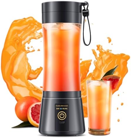 Portable Small Personal Blender - Mini Blender for Making Smoothies by gardreg