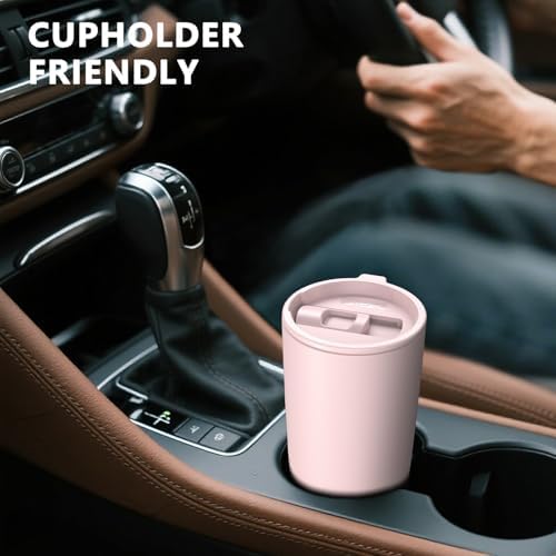 TILUCK 20 oz Insulated Coffee Tumbler with BPA-Free Lid - Image 4