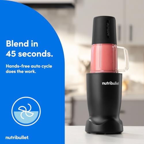 nutribullet® Turbo Tumbler Edition, Personal Blender, Black, NB30400AK - Image 5