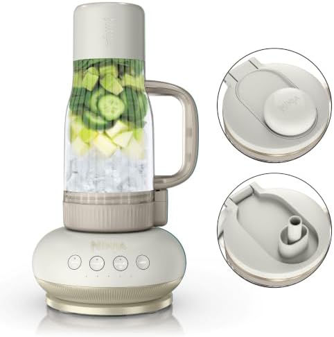 Ninja BlendBOSS Personal Blender, Amazon Exclusive Bone & Champagne by Unknown