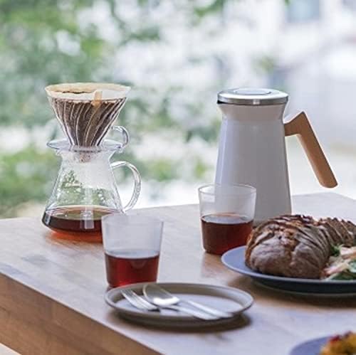 "Simply " V60 Glass Pour Over Coffee Set, Size 02