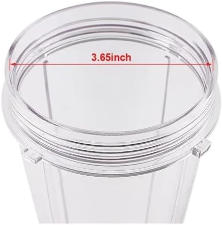 Blender Replacement Parts, Compatible For Ninja, SS101, 24 Oz.Slim Single - Serve Cups Kit With To Go Lids Fits SS100 SS300 SS400 Lightweight Portable(Only 1pcs 24OZ Cup) - Image 7