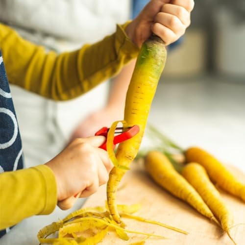 Le Petit Chef Peeler For Children and Teaching Food Prep and Kitchen Safety, Made in France
