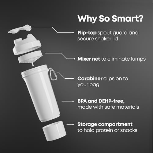 Protein Shaker Bottle Lite 4 Pack 400 ml/13.5 oz | Silent Mixing | Leak-Proof Shaker Bottle | Shaker Cups For Protein | Gym Shaker Bottle | Durable, BPA-Free, Dishwasher Safe Multicolor
