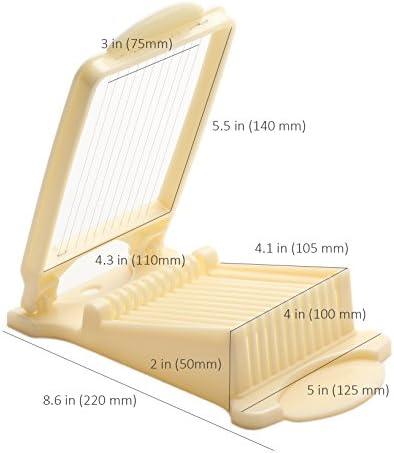 Luncheon Meat Slicer, Durable, Quality Stainless Steel 11 Wires for 12 Thinner Slices, Certified Safety, Slice Meats (Green)