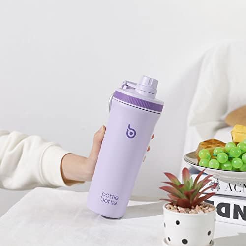 26 oz Shaker Bottle Protein Shaker Purple