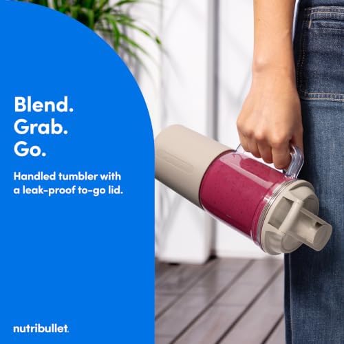 nutribullet® Turbo Tumbler Edition, Personal Blender, Dune Beige, NB30400DB - Image 6