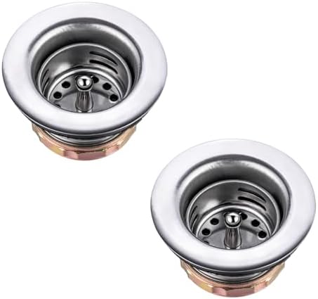 2-inch rv Sink Drain Kit, Bar Sink Drain Strainer Basket Assembly 2 PCS