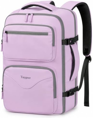 Taygeer Travel Backpack, Luggage Backpack with 15.6inch Laptop Compartment by Taygeer
