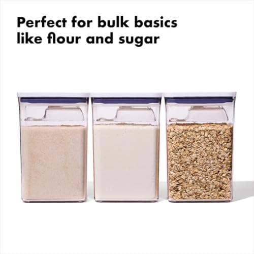 OXO Good Grips POP Airtight Food Storage Containers for Pantry, 6-Piece Set