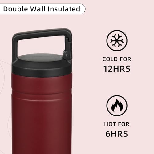 BJPKPK 20 oz Insulated Travel Water Bottle, Coffee Tumbler Stainless Steel - Image 5
