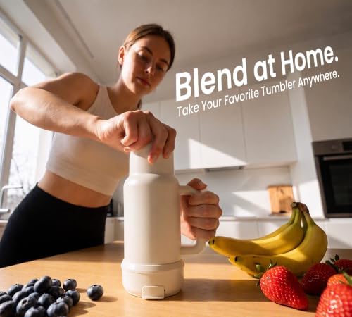 Portable Blender for 40 oz Tumblers, Personal Blender for Smoothies - Image 4