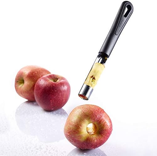 Black Apple Core Remover Gentle, Silver, one size