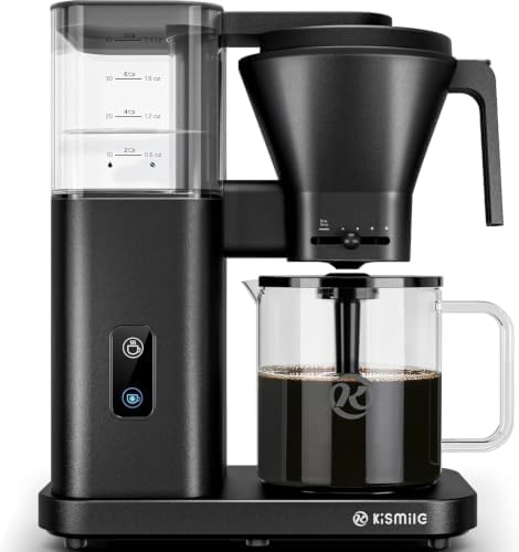 SCA-Certified 8-Cup Drip Coffee Maker with Pour-Over Control