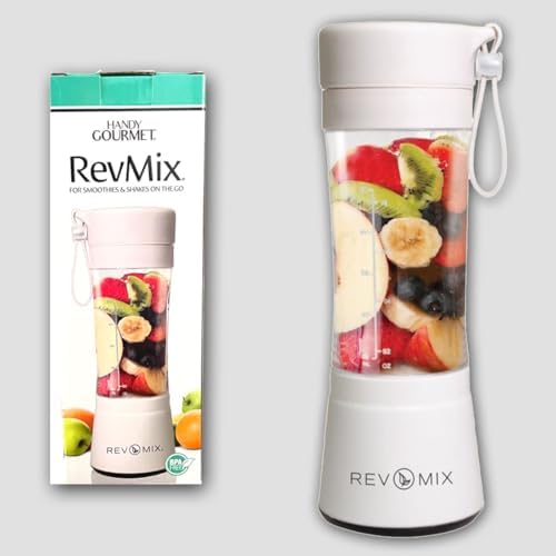 Handy Gourmet RevMix(White) Make for Smoothies & Shakes On The Go - Image 5