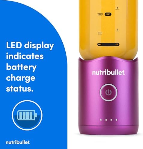 nutribullet Flex Portable Blender NBPB50200DB, Orchid Purple - Image 4
