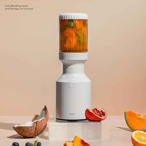 Beast Blending Vessel for Mighty 850 & Mini, 530mL, Cloud White - Image 3