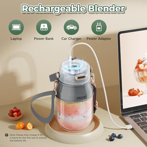 Portable Blender, 27oz Personal Blender with 70W Motor & Smart Lock - Image 3