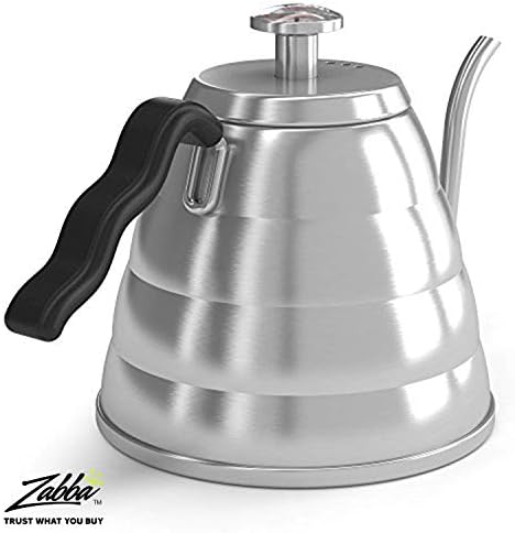 Gooseneck Kettle with Thermometer - 34oz