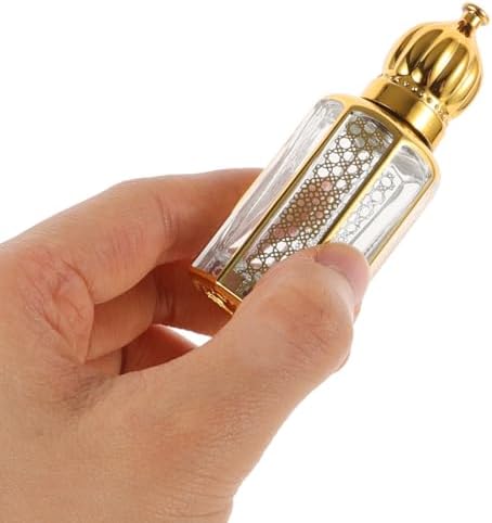 4pcs 12ml Roller Perfume Bottle, Egyptian Vintage Roll-on Applicator - Image 4