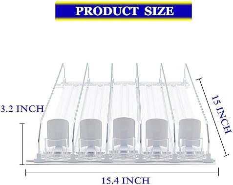 Drink Organizer for Fridge - Storage 25 Cans