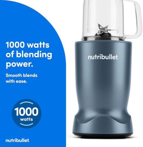nutribullet® Turbo Tumbler Edition, Personal Blender, Storm Blue, NB30400SB - Image 4