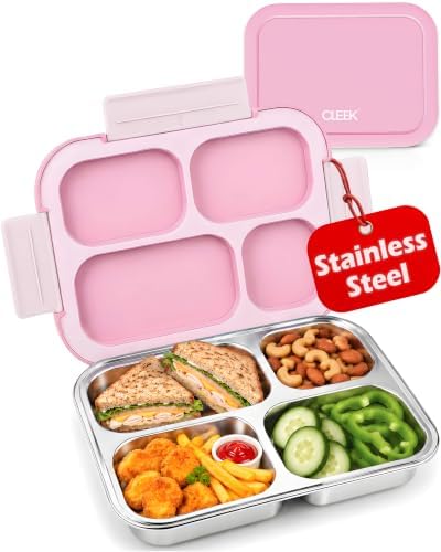 Steel bento box for kids, lunch box stainless steel, lunch bento box