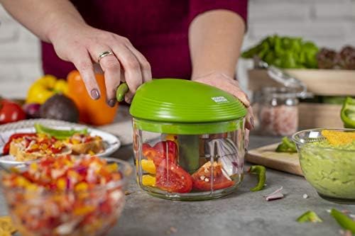Kuhn Rikon Pull Chop, Vegetable Chopper with Stainless Steel Blades, Food Chopper with Non-Slip Base, Easy to Use Fruit Cutter and Onion Chopper, Essential Kitchen Accessories 650ml - Image 5