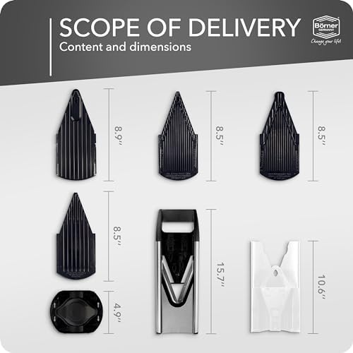 Borner V6 Stainless Steel Mandoline V-Slicer - Image 6