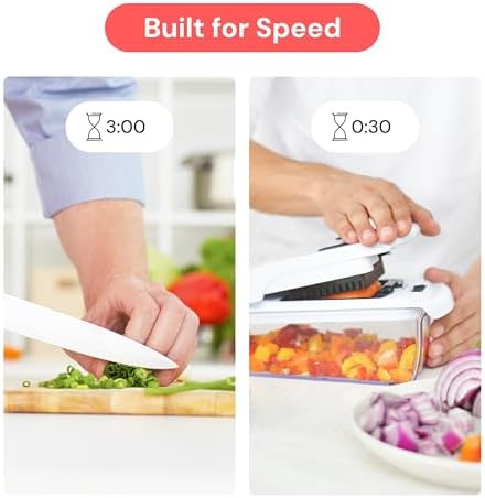 Pro Original Vegetable Chopper & Spiralizer, All-in-1 Kitchen Tool