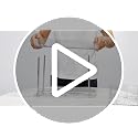 2 Pack Large Pull Out Bathroom Organizers and Storage,2 Tier 12.8″ Tall Sliding Kitchen Under Sink Organizer for Cleaning Products Storage,Acrylic Clear Bathroom inder Sink Organizer,Undersink Storage