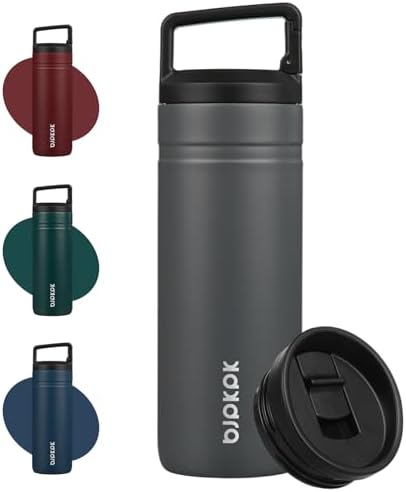 BJPKPK 20 oz Insulated Travel Water Bottle, Coffee Tumbler Stainless Steel by BJPKPK